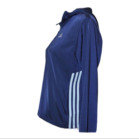 Adidas Blue Jacket Size Medium - Picture 3 of 5